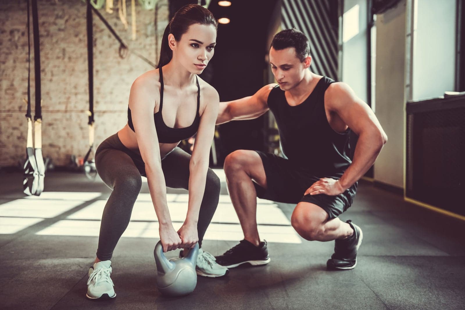 ERA Fit personal trainer coaching a client in Brickell